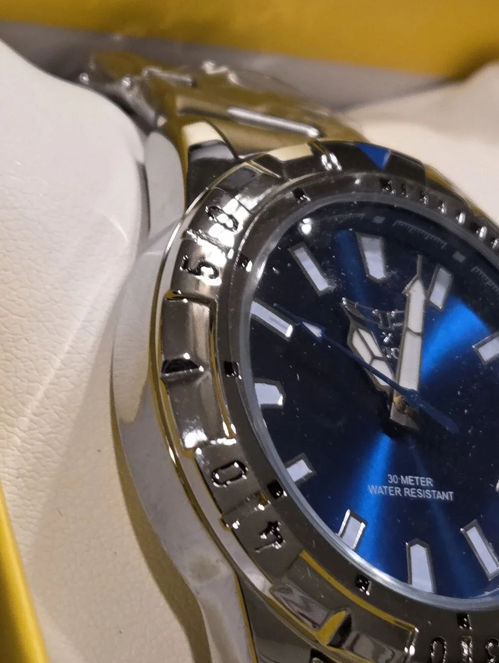 Invicta Specialty I Men's Quartz Watch 42mm Blue Dial Steel Bracelet ( NIB )